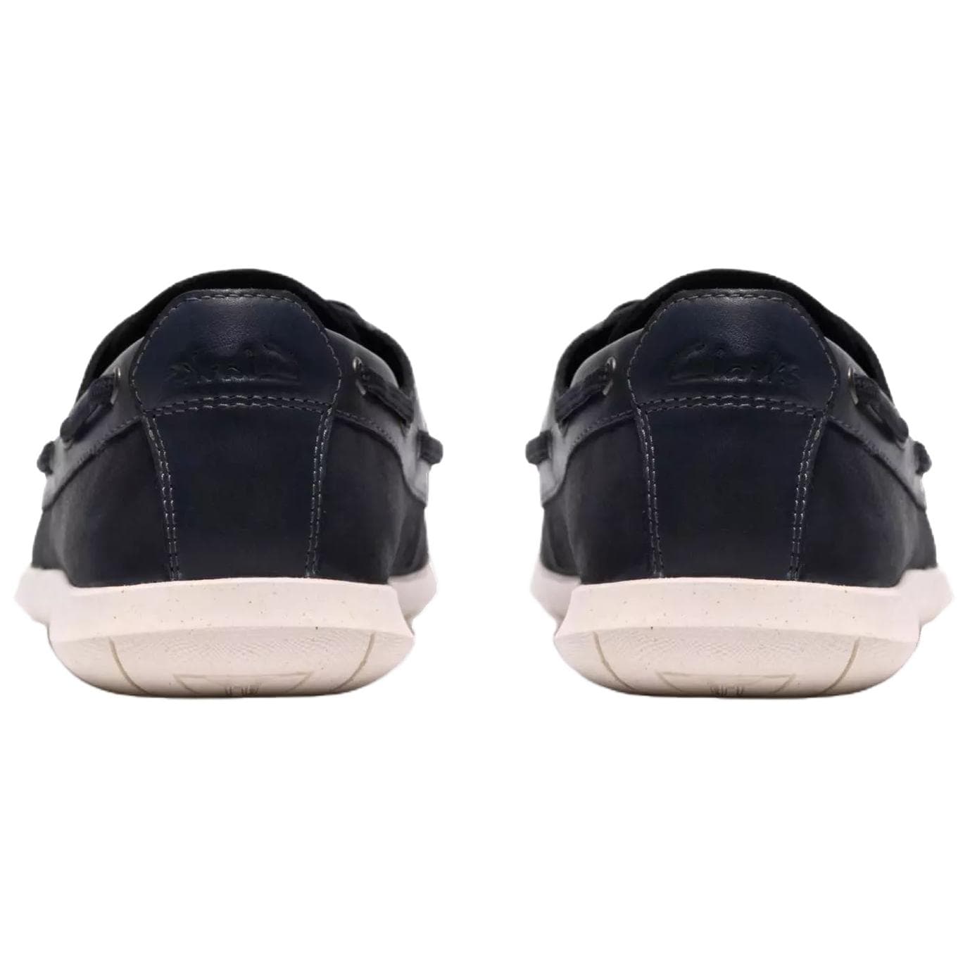Clarks Flexway 2 Eye Бычья замша Топсайдеры Мужской Морской синий - изображение 5