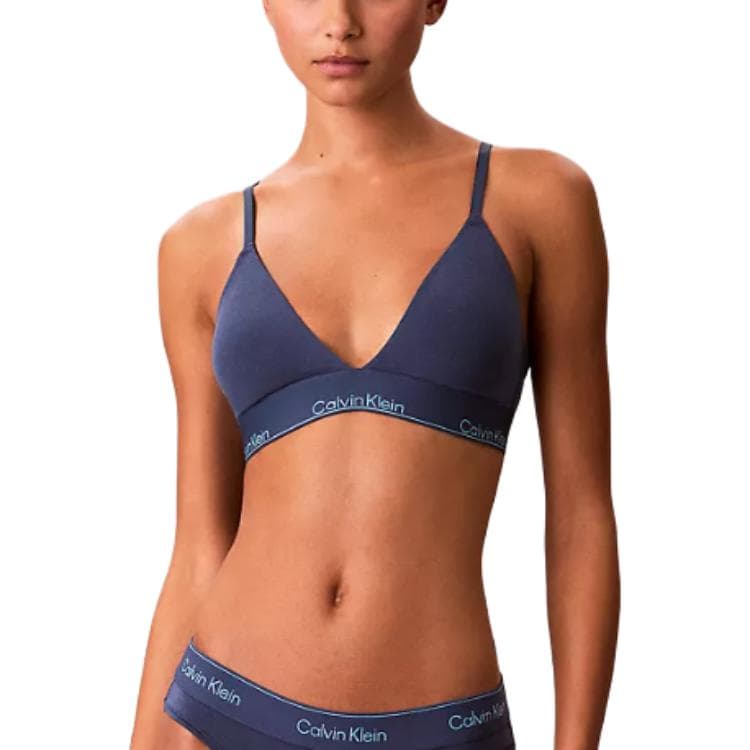 Бюстгальтер Calvin Klein Blue Women's Bras Кальвин Кляйн Синий Женский Бюстгальтер - изображение 1