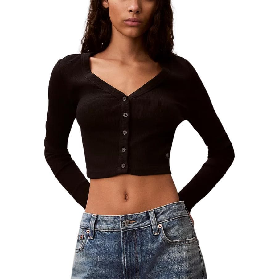 Кофта Calvin Klein Черный Женский Трикотаж - изображение 1