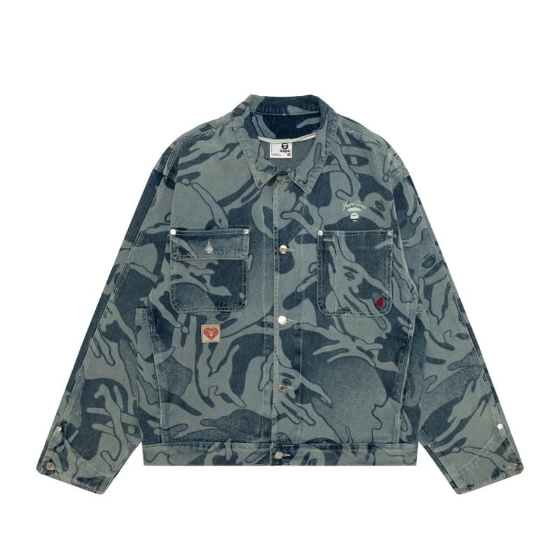 Джинсовая куртка Aape SS26 - изображение 3