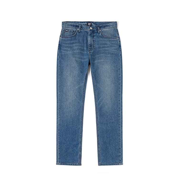 Штаны Lee Medium Dark Blue Men's Jeans Ли Мид Темно-Синий Мужские Джинсы - изображение 1