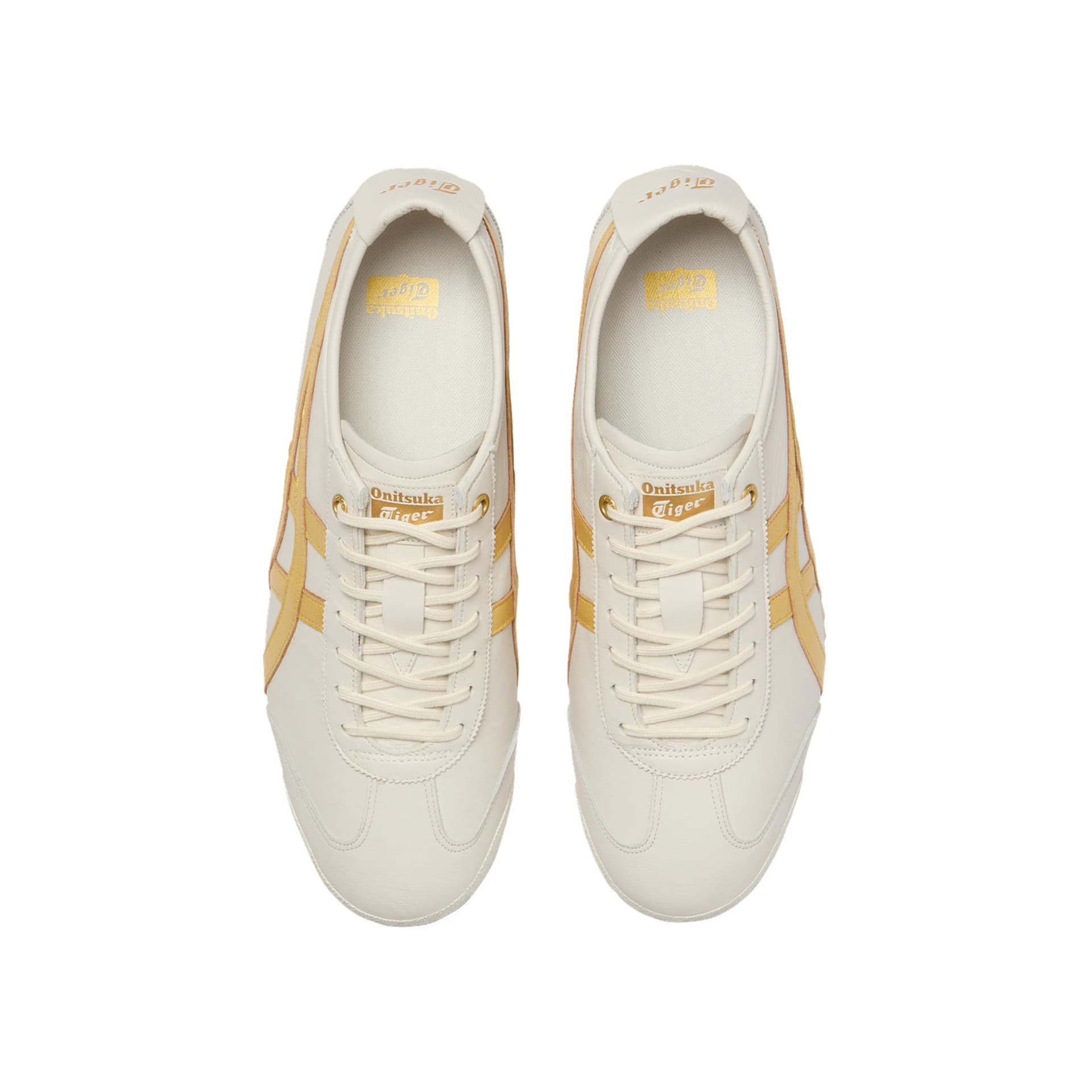 Кроссовки Onitsuka Tiger MEXICO 66 SD Коровья кожа Повседневная обувь Унисекс Бежевый - изображение 5