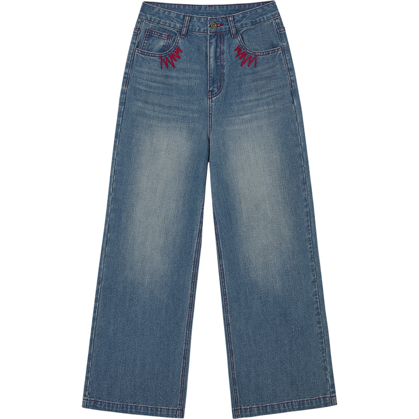Джинсы PSO Brand Blue Women's Jeans PSO Brand Синий Женские Джинсы - изображение 1