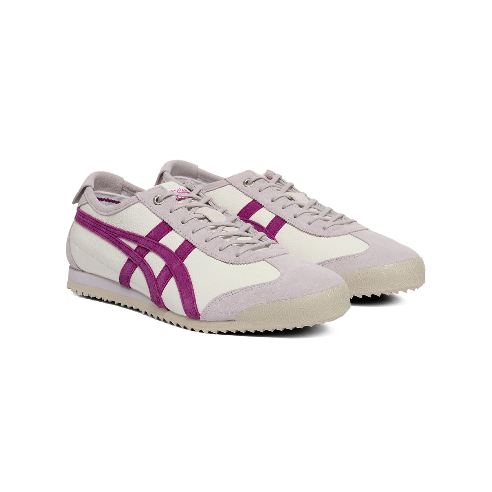 Кроссовки Onitsuka Tiger MEXICO 66 SD VIN Повседневная обувь Унисекс Бежевый Фиолетовый - изображение 3