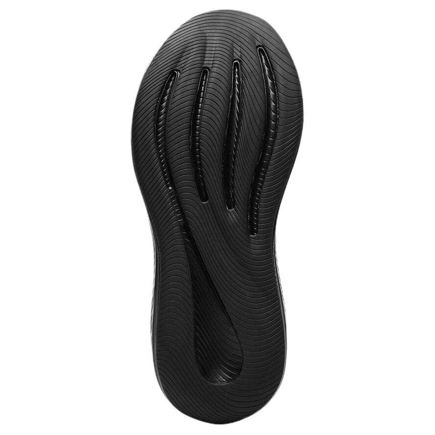 Кроссовки для бега Adidas RESPONSE RUNNER 2 Ткань Устойчивая к истиранию Дышащая Поддерживающие Беговые кроссовки Унисекс Черные - изображение 6
