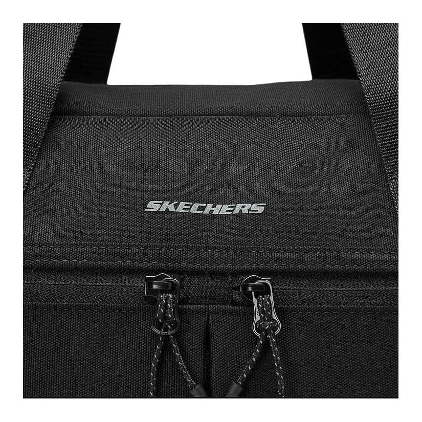 Сумка Skechers Comfortable Sports Collection Сумка через плечо из ткани унисекс угольно-черный - изображение 9