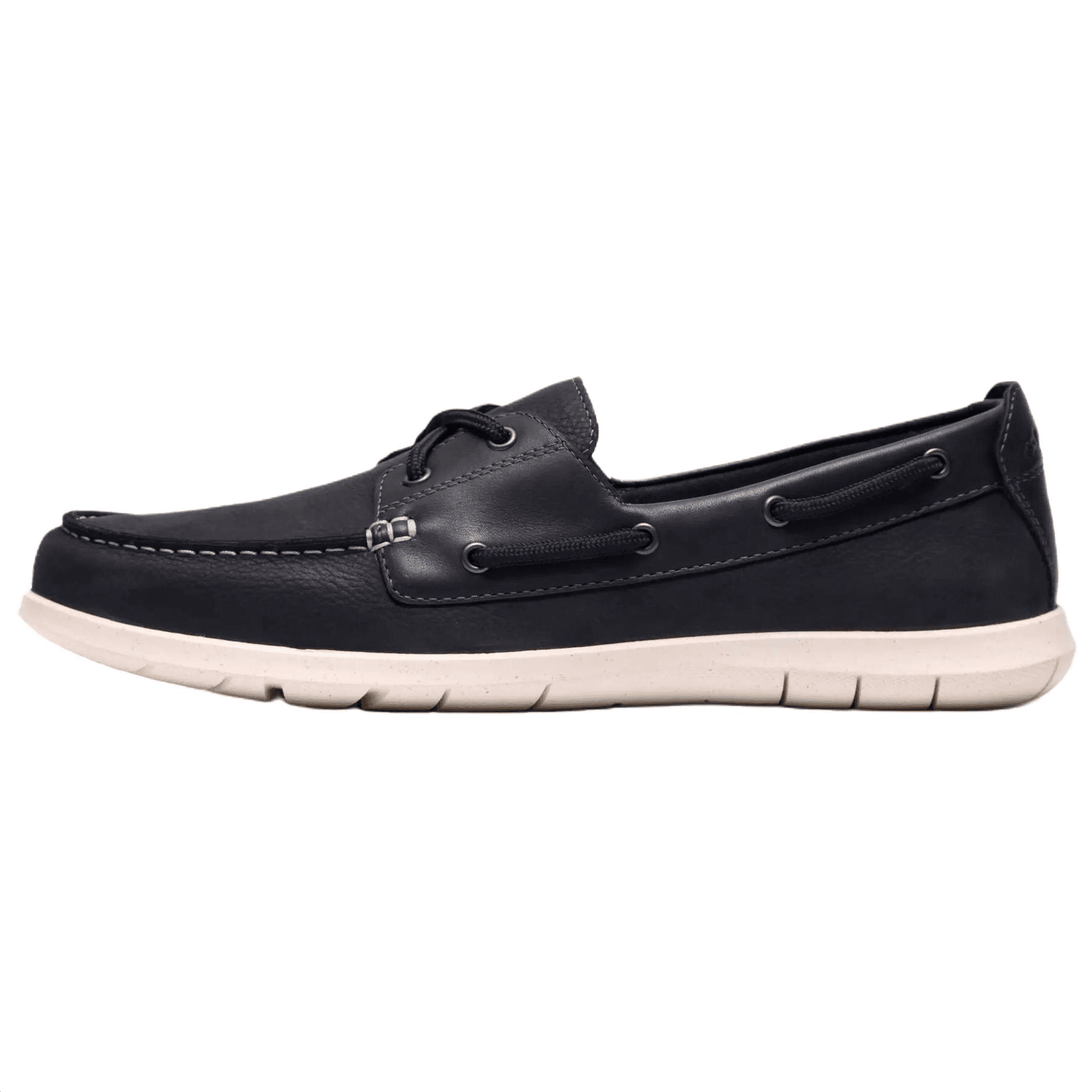 Clarks Flexway 2 Eye Бычья замша Топсайдеры Мужской Морской синий - изображение 1