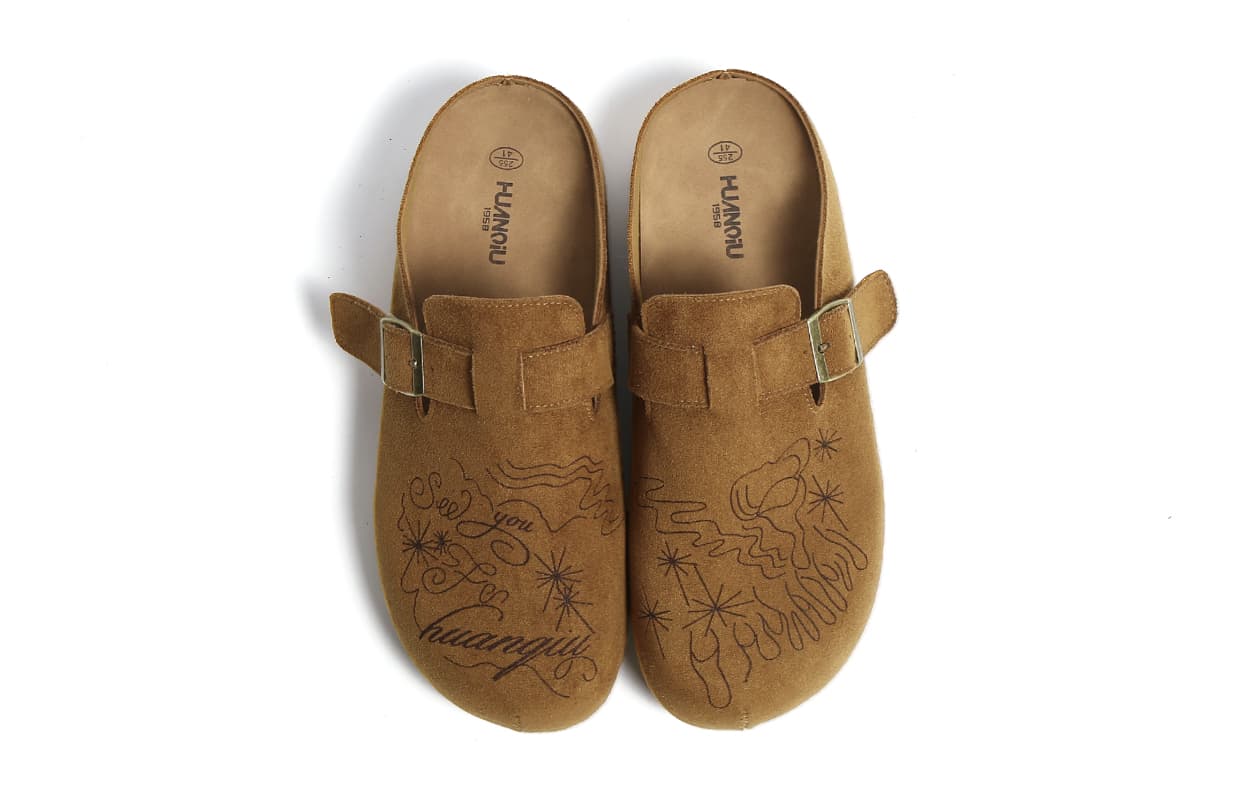 Сандалии HUANQIU Обувь Birkenstock Мужская Верблюжий - изображение 6
