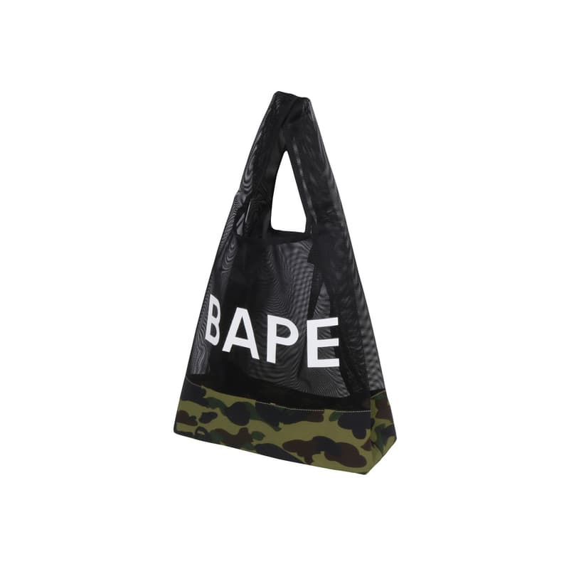 Сумка A BATHING APE Ткань Сумка Унисекс Зеленый Желтый - изображение 2
