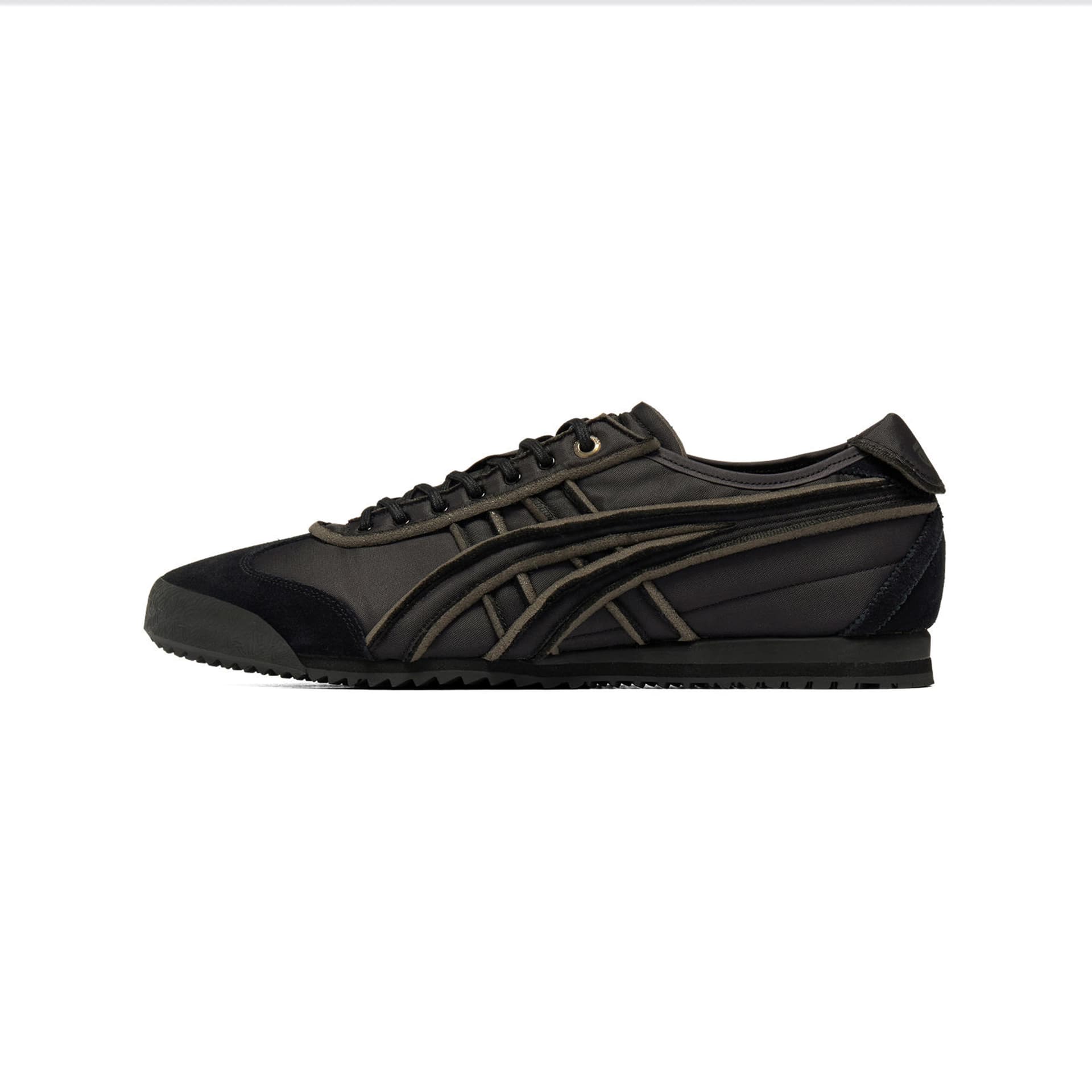 Кроссовки Onitsuka Tiger MEXICO 66 SD Ткань Повседневная Обувь Унисекс Черная - изображение 1