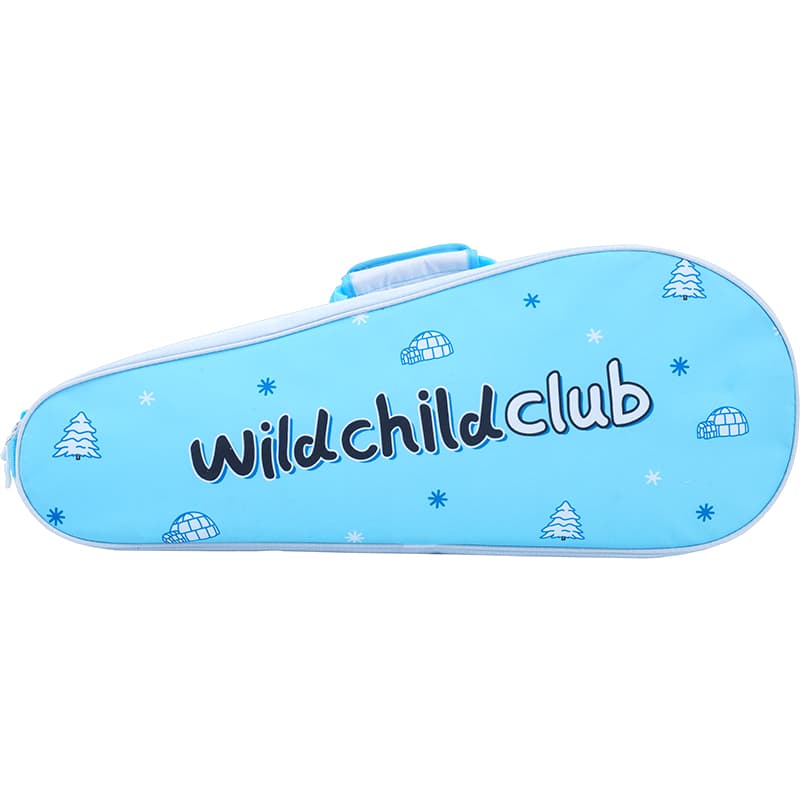 Спортивная сумка Wild Child Club X PINGU Коллаборация Полиэстеровая сумка для ракеток для бадминтона Спортивный зал Стандартная унисекс - изображение 2