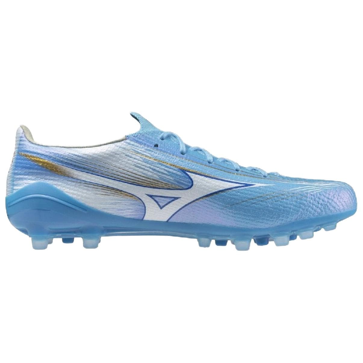 Кроссовки для футбола Mizuno Α III AG Искусственная трава Футбольные бутсы Унисекс Синий - изображение 2