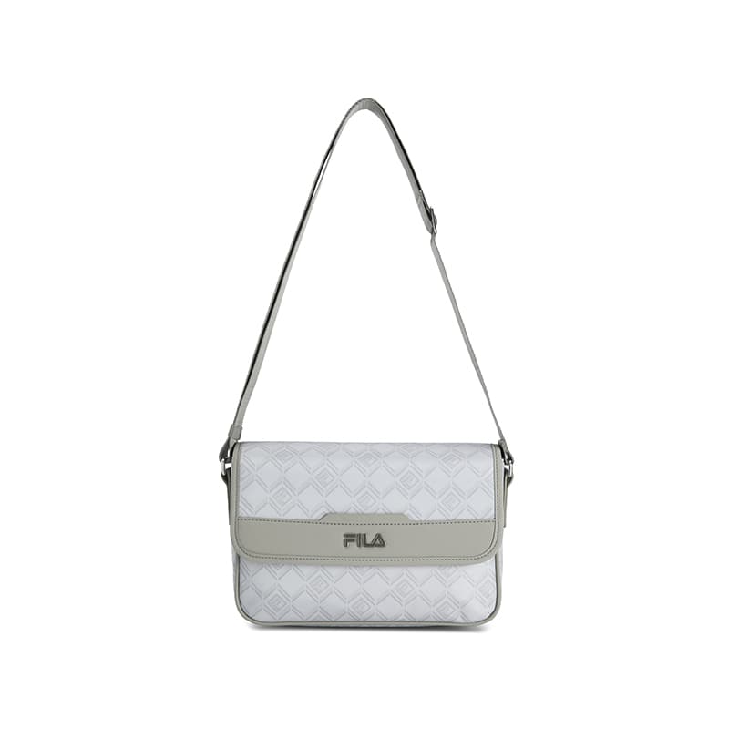 Сумка через плечо Fila Heritage Ткань ПУ (полиуретан) Сумка через плечо Стандартная (стандартная) Унисекс Lunar Метеоритный серый - изображение 1