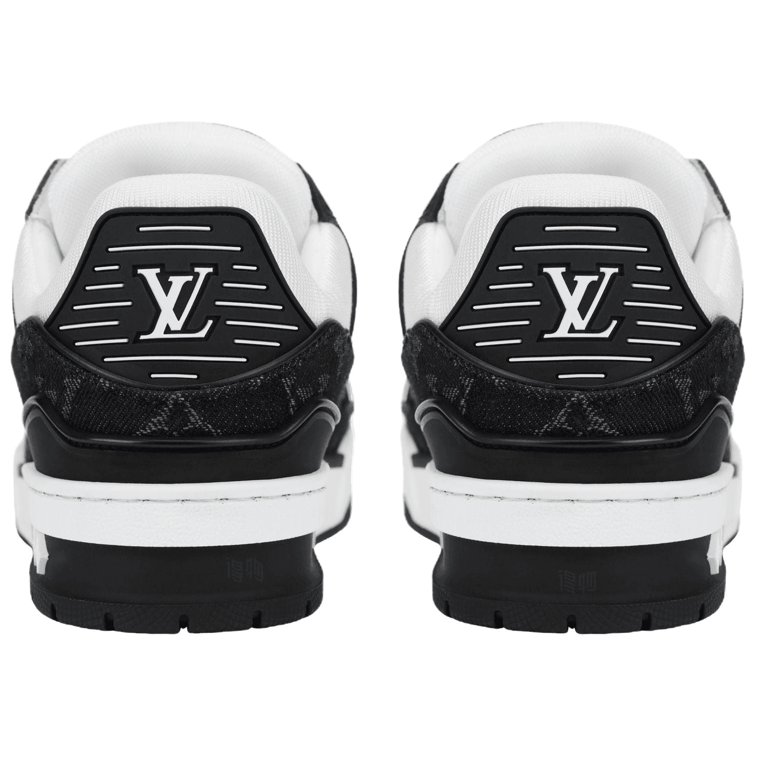 Кроссовки Louis Vuitton Trainer White Black - изображение 4
