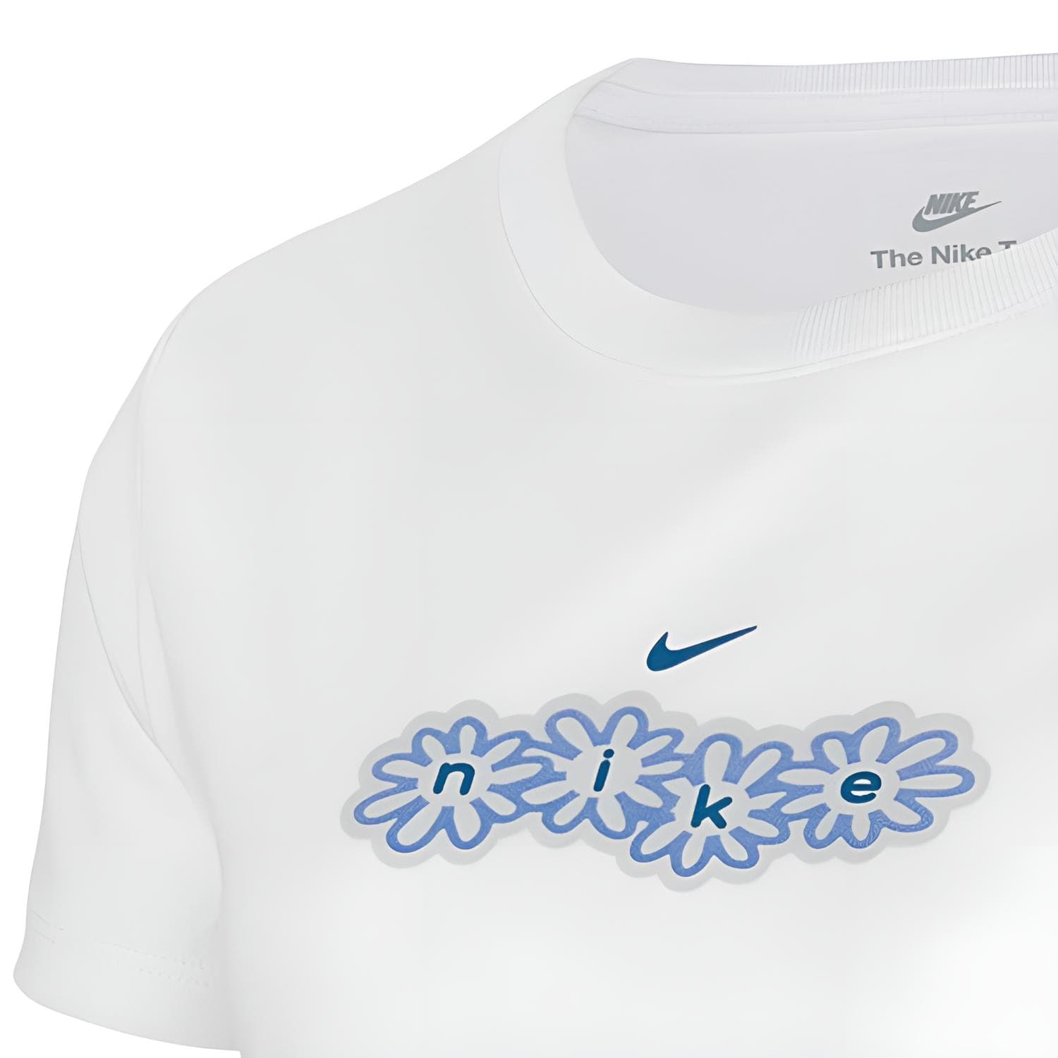 Футболка nike Белые Детские Рубашки - изображение 4
