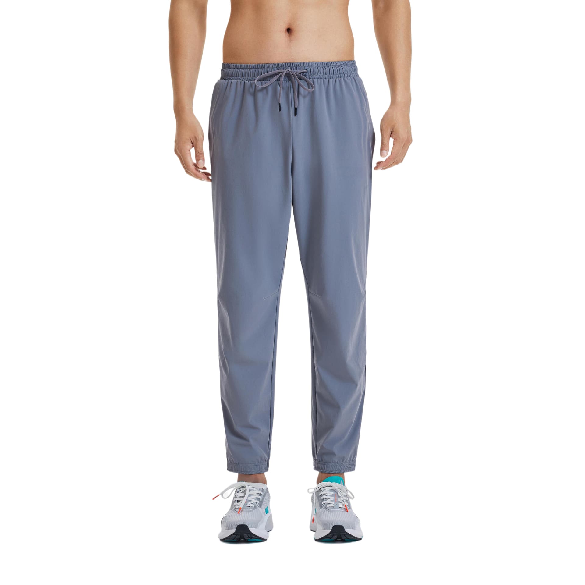 DECATHLON Средне-серые Мужские Беговые Брюки - изображение 1