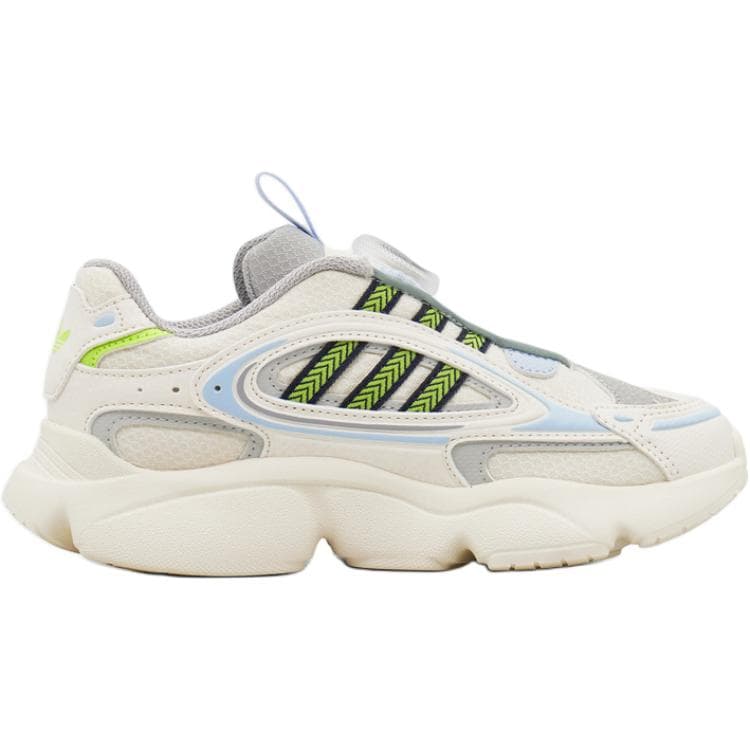 Кроссовки Adidas Originals Ozmillen Low Топ Детская Лифстайл Обувь Бежевая Детская - изображение 2