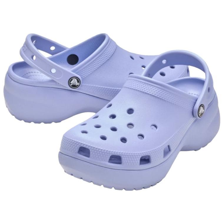 Сабо Crocs Classic Platform Clog Сабо Женские Синие - изображение 2