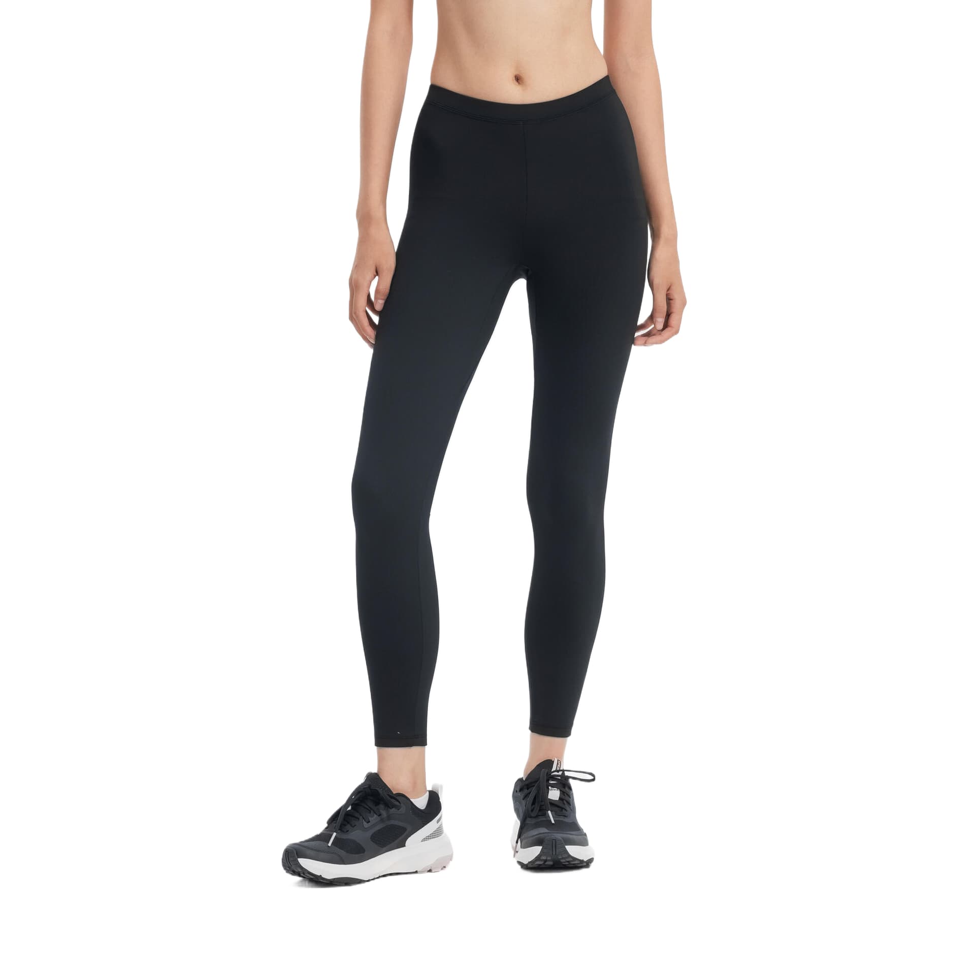 Штаны DECATHLON Дымчатый Черный Женские Спортивные Брюки - изображение 1