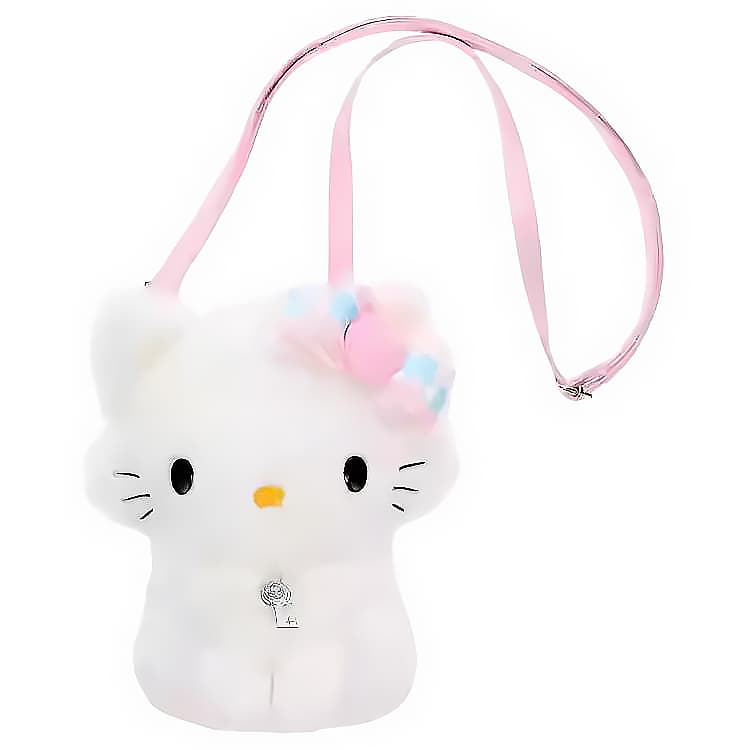 Сумка через плечо Sanrio Милый стиль Кукла Сумка через плечо Унисекс Многоцветная - изображение 1