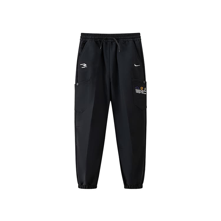 Nike 3Brand Глубокий Черный Kids Брюки - изображение 1