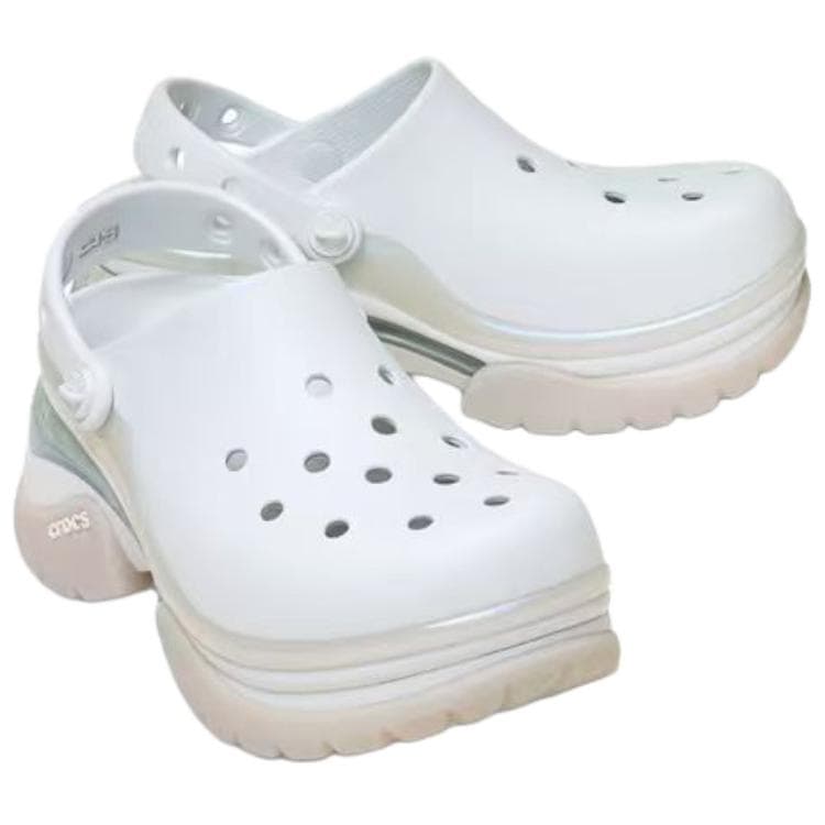 Сабо Crocs Super Bae Little Dolphin Сабо Женские Лунный серый - изображение 2