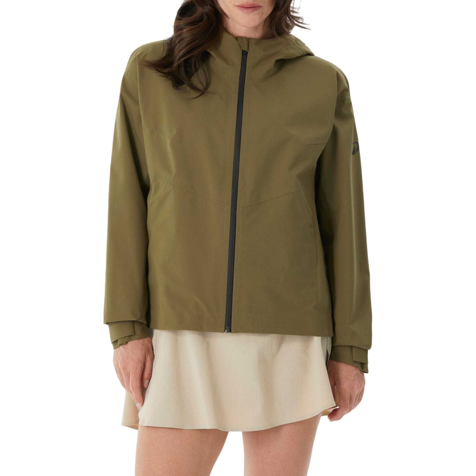 Куртка DECATHLON MH100 Золотистый Оливково-зеленый Женские Куртки - изображение 1