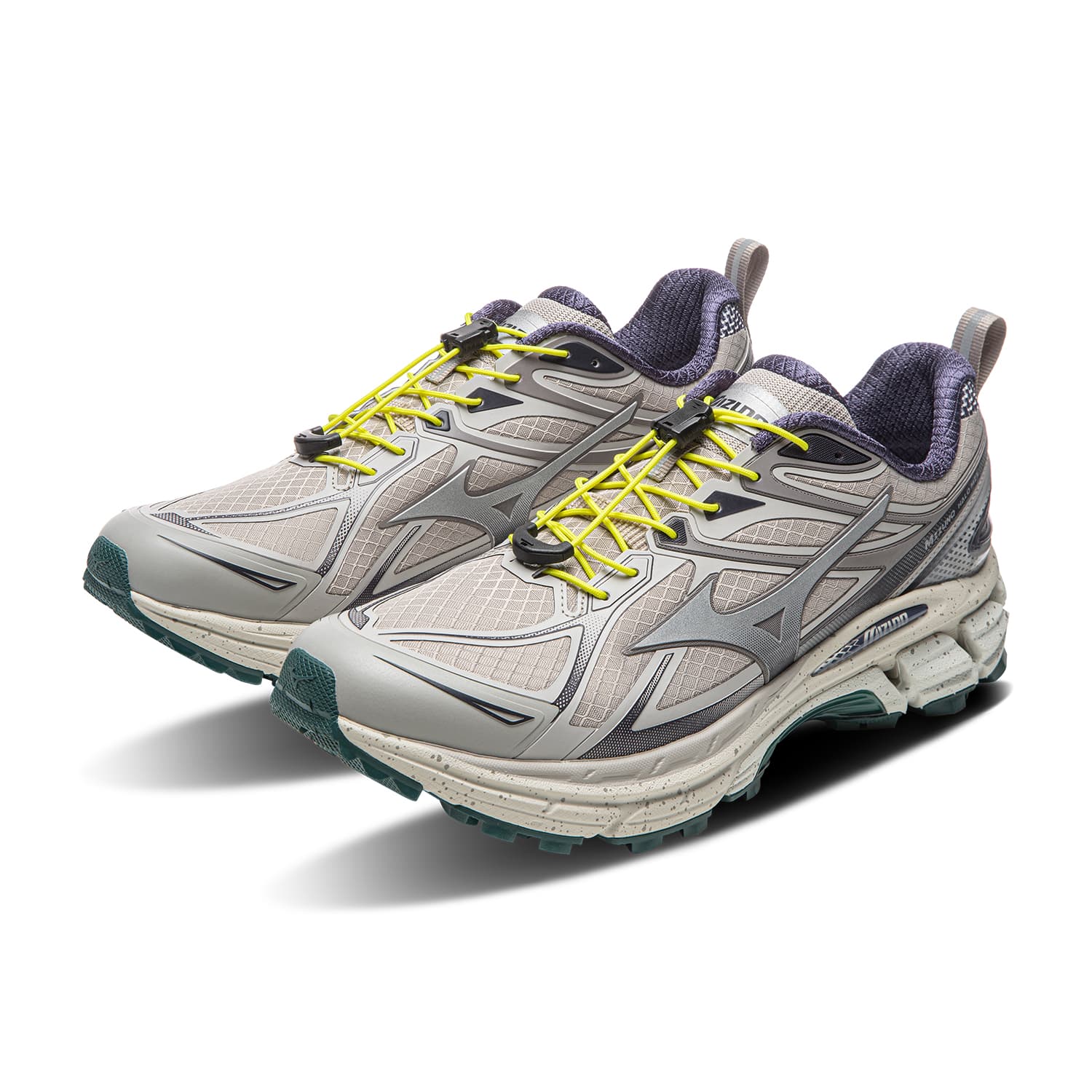 Кроссовки для бега Mizuno Halo Mix Low Топ Повседневные беговые кроссовки Унисекс Admire Mountain Фиолетовый - изображение 4