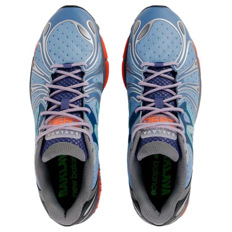 Кроссовки Кроссовки для бега Action BRONSON x New Balance NB 1890 Унисекс Синие Серые - изображение 4