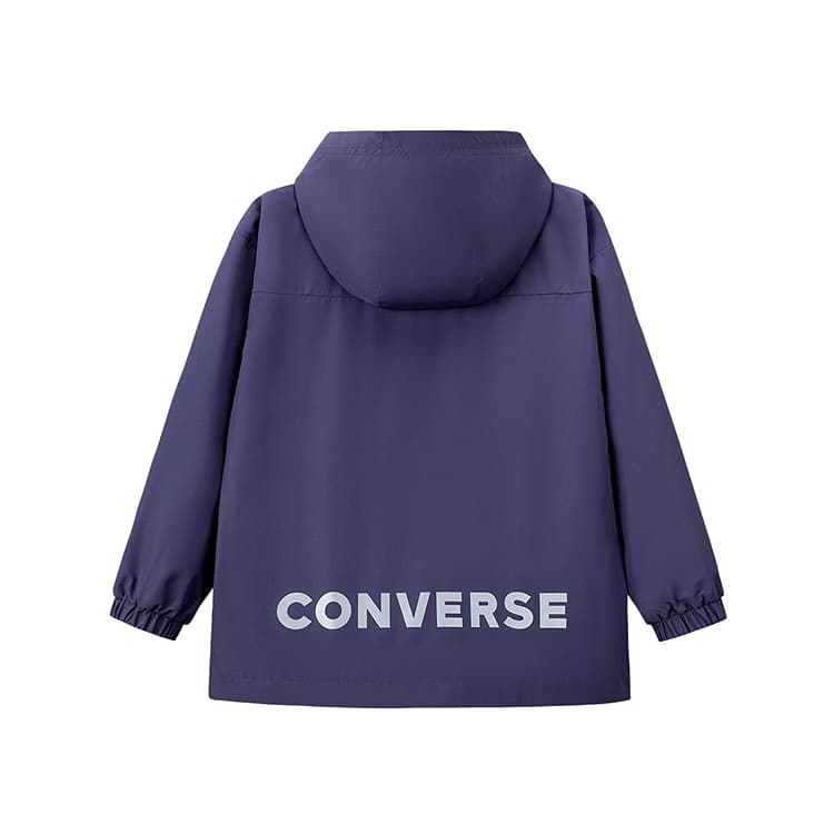 Converse Туристическая одежда С капюшоном Модный Ветрозащитный Удобный Детский - изображение 2