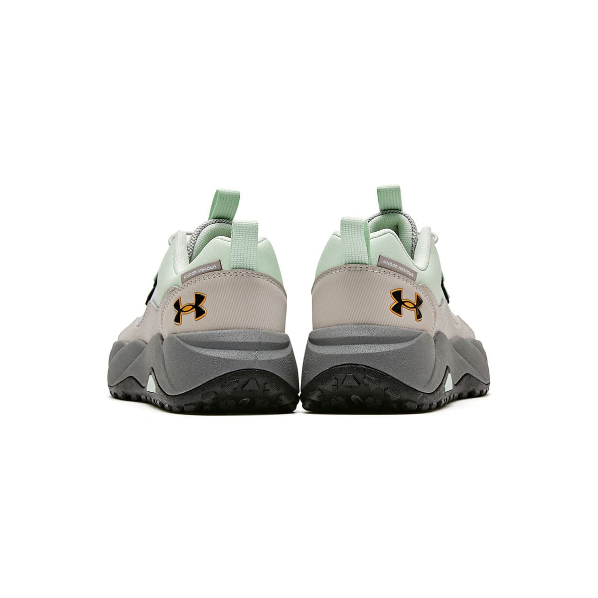Under Armour Outdoor Collection Детская туристическая обувь низкий топ серый зеленый Kids - изображение 3
