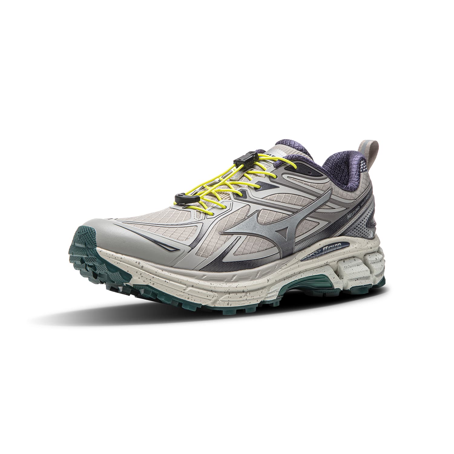 Кроссовки для бега Mizuno Halo Mix Low Топ Повседневные беговые кроссовки Унисекс Admire Mountain Фиолетовый - изображение 2