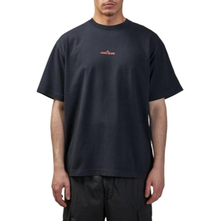 Футболка STONE ISLAND SCAN CAMO T Рубашка Мужская Черная - изображение 3