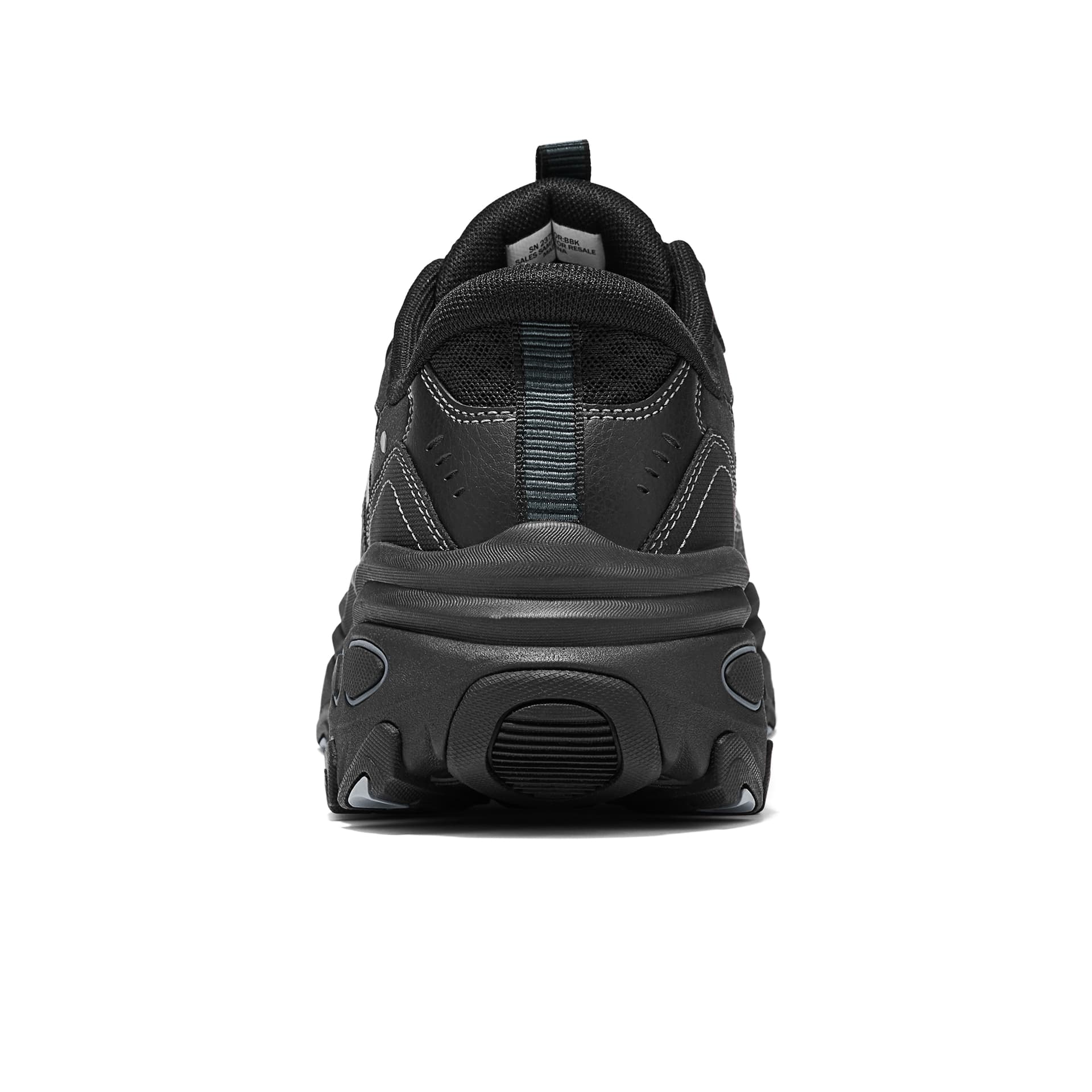 Кроссовки Skechers OUTDOOR MENS Сетчатая ткань искусственная кожа низкий топ массивные кроссовки мужской черный - изображение 4