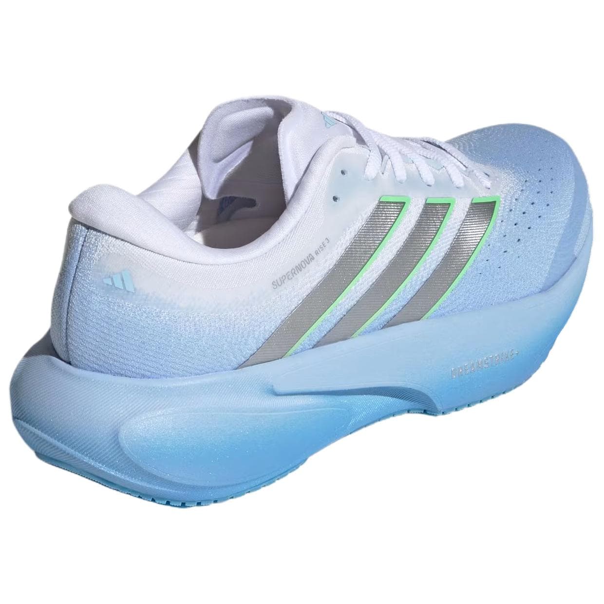 Кроссовки для бега Adidas SUPERNOVA RISE 3 Беговые кроссовки Женские Синие и Серебряные - изображение 4