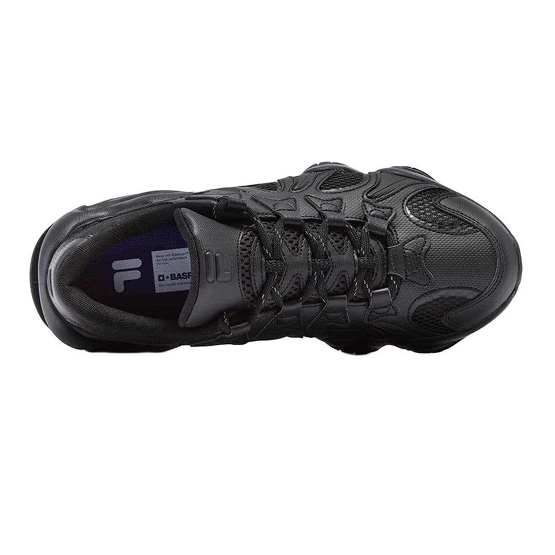 Кроссовки FILA FUSION JAGGER Низкий Топ Повседневная Обувь Женская Черная Серый - изображение 3