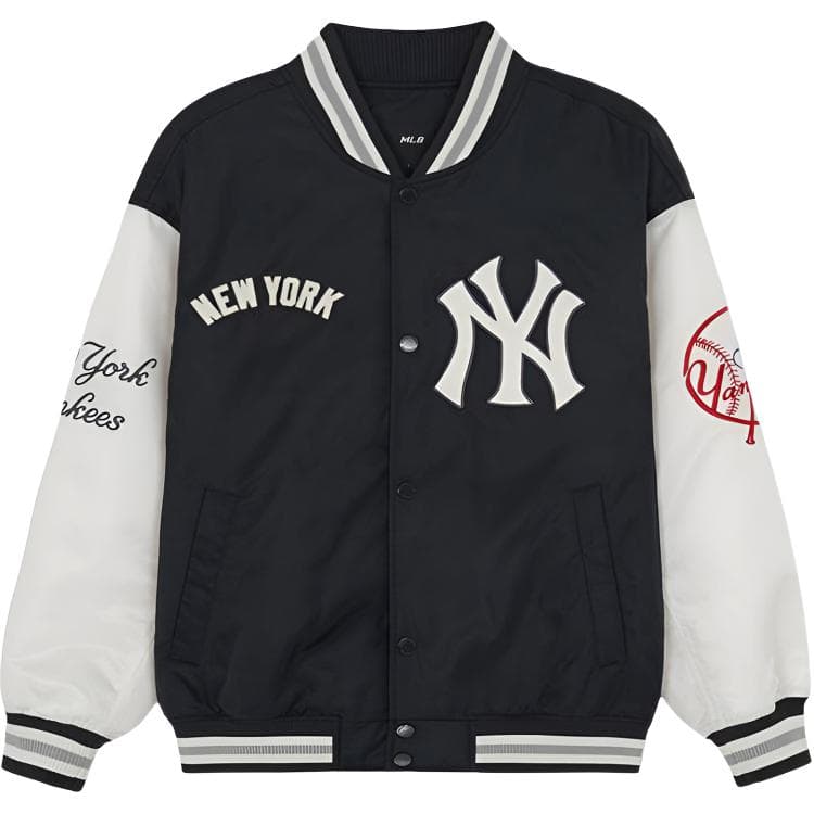 Зимняя куртка пуховик MLB New York Yankees Черный Унисекс Пуховики - изображение 1