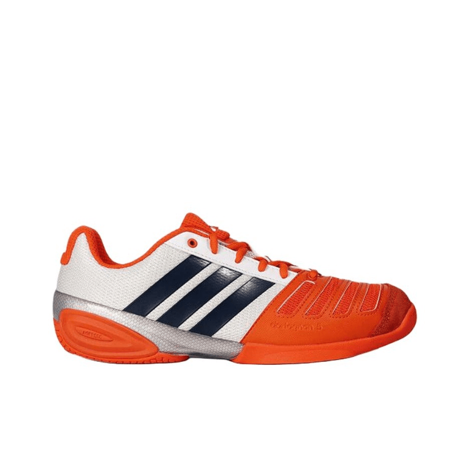 Кроссовки для спортзала Adidas FENCING PRO 24 Low Тренировочные кроссовки Унисекс Оранжевые Белые - изображение 3