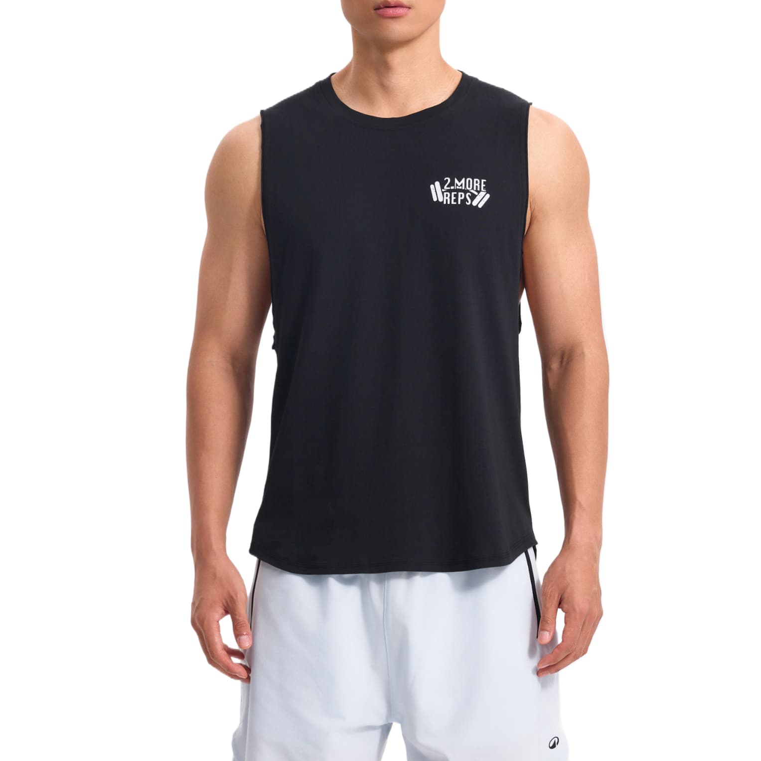 Майка DECATHLON Дымчатый Черный Мужские Майки - изображение 1