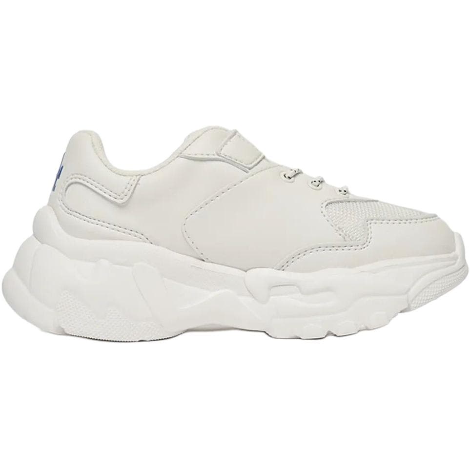 Кроссовки mlb Синтетическая кожа Лоу-топы Kids Lifestyle Shoes Белый и синий цвет Детский - изображение 2