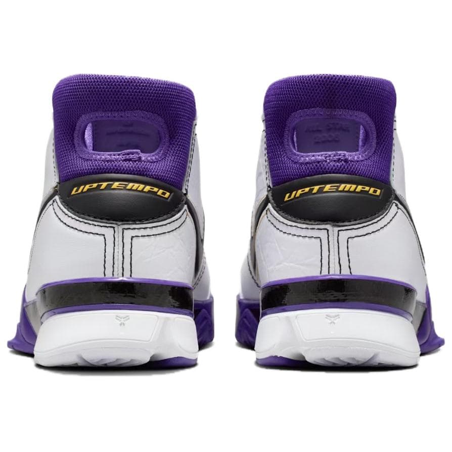 Кроссовки для баскетбола Nike Zoom Kobe 1 High Топ Баскетбольные кроссовки Мужские Белый Фиолетовый Черный 2026 Выпуск - изображение 5
