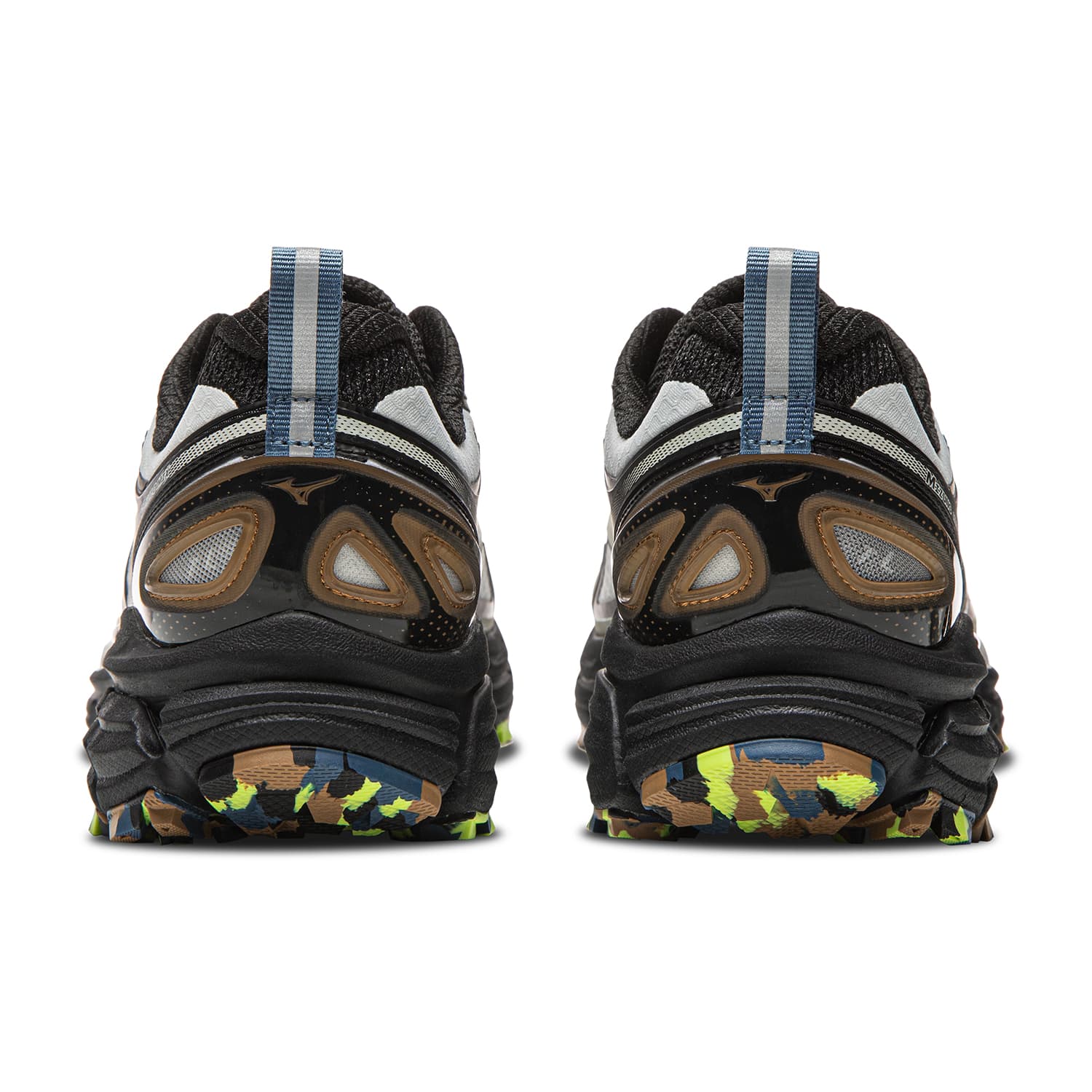 Кроссовки для бега Mizuno Halo Mix Водонепроницаемый Low Топ Повседневные кроссовки для бега Унисекс Ink Shadow Серый - изображение 5