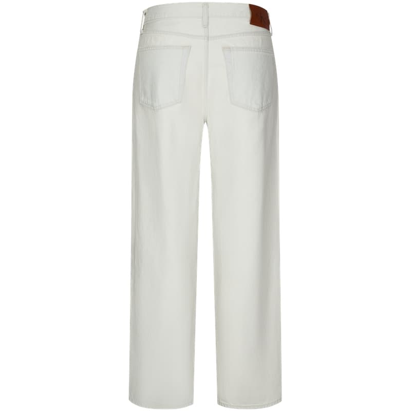 Штаны Calvin Klein Wide Leg Version VOL-Деним Белый Мужской Джинсы - изображение 2