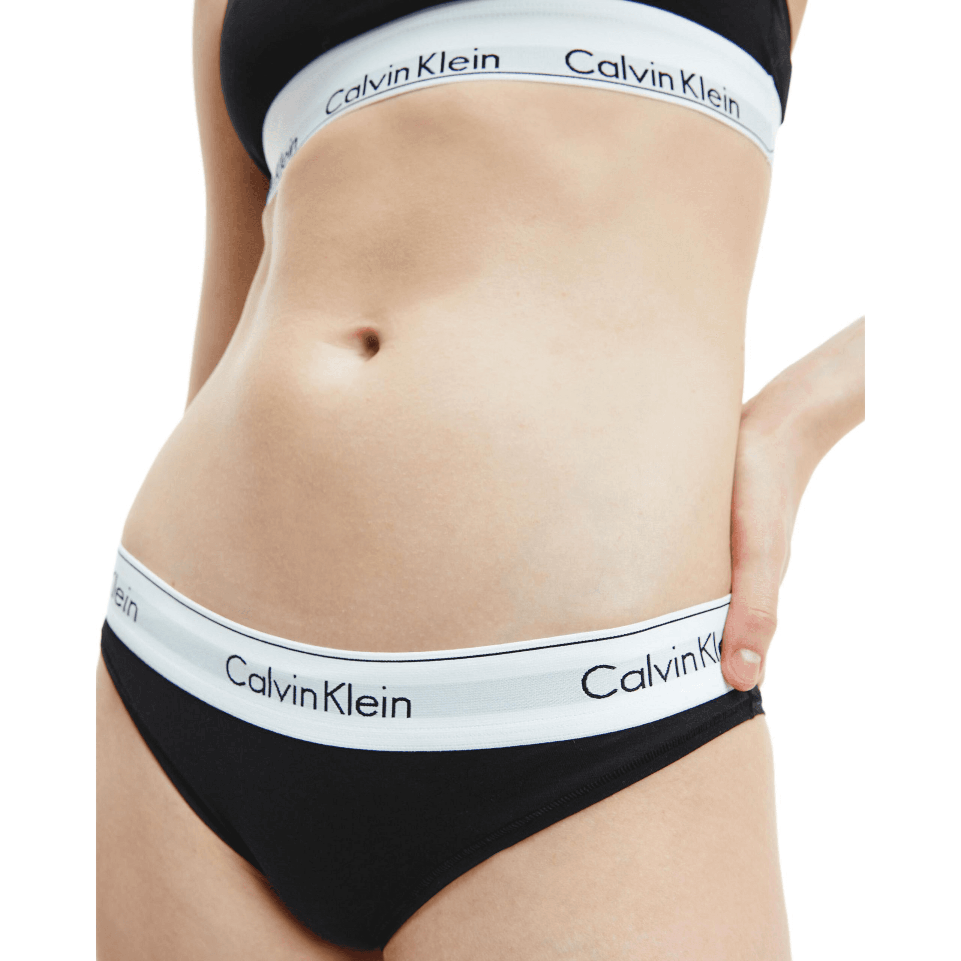 Трусы Calvin Klein Нижнее белье Набор волшебных цветов Женские Космический черный - изображение 3