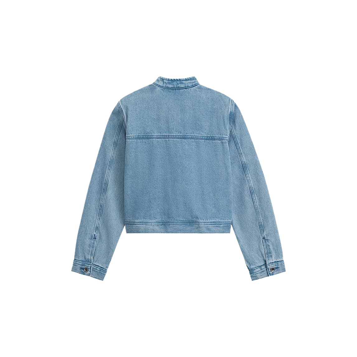 VANS Stone Wash Синий Женский Джинсовый Куртка - изображение 2
