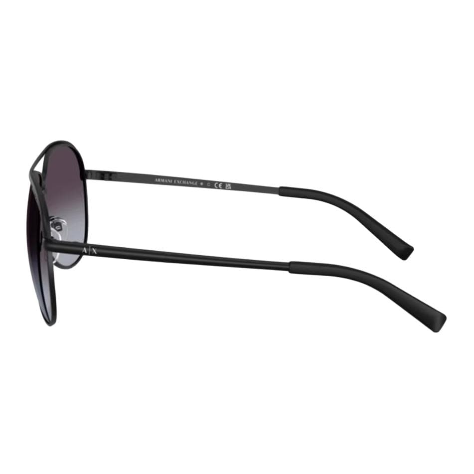 Солнцезащитные очки ARMANI EXCHANGEAE Сплав Aviator Солнцезащитные очки Унисекс Черные - изображение 3