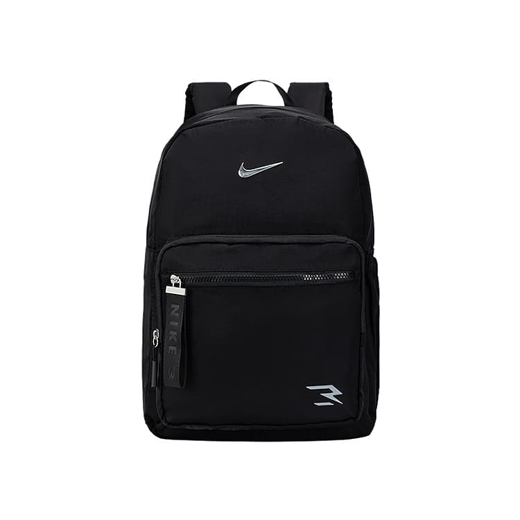 Рюкзак Nike 3Brand Полиэстер Рюкзак Стандартный (Стандартный) Унисекс Металлический Серебристый Глубокий Черный - изображение 1