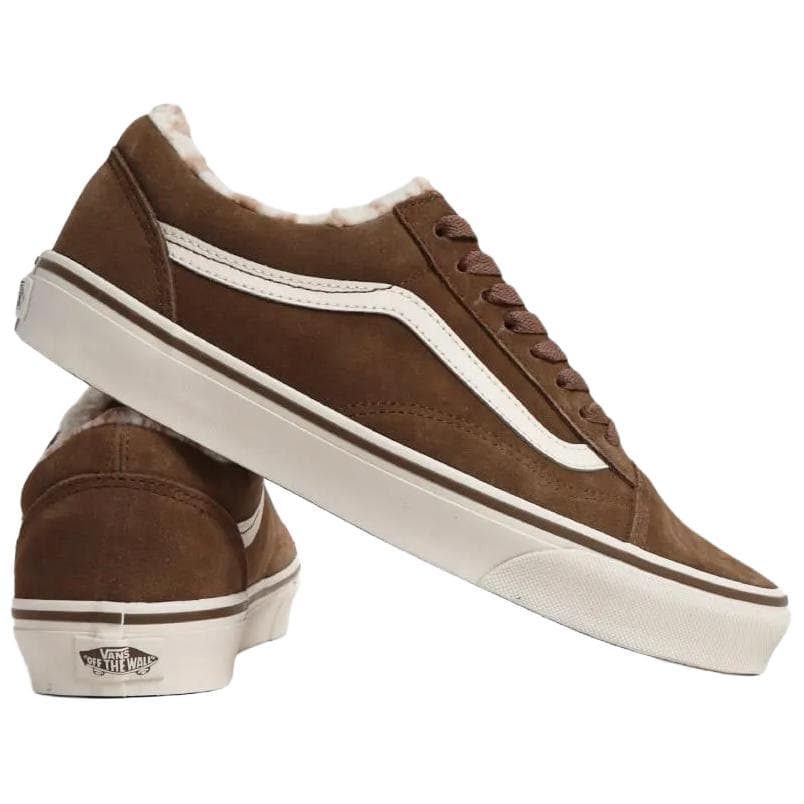 Кроссовки Vans Old Skool Скейтборд Кроссовки Унисекс Коричневый - изображение 5
