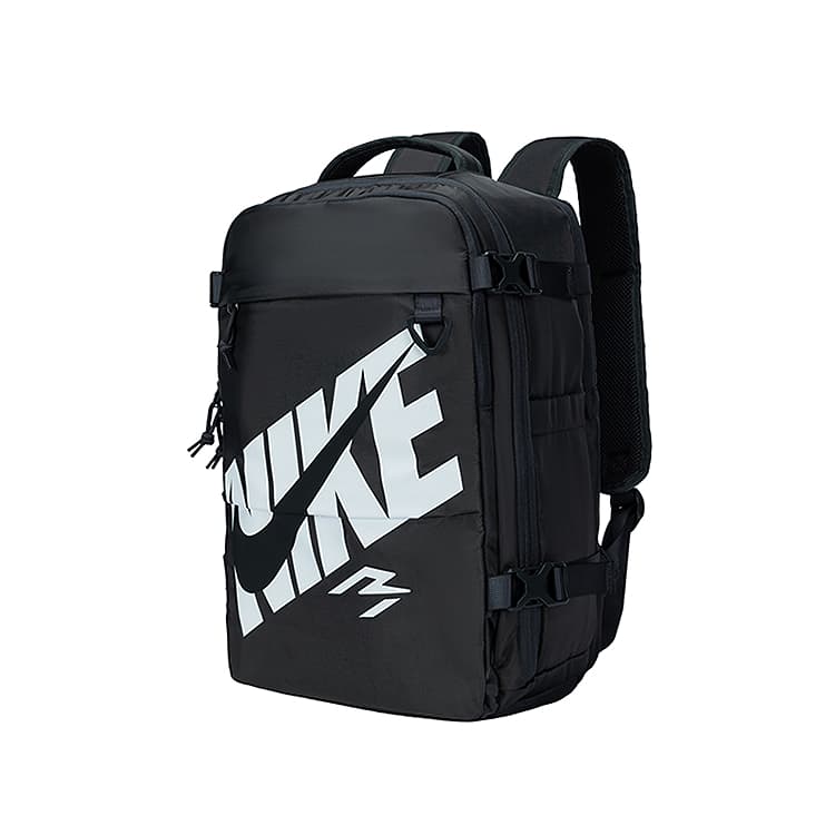 Спортивная сумка Nike 3Brand Полиэстеровый Рюкзак Унисекс Угольный Черный - изображение 2