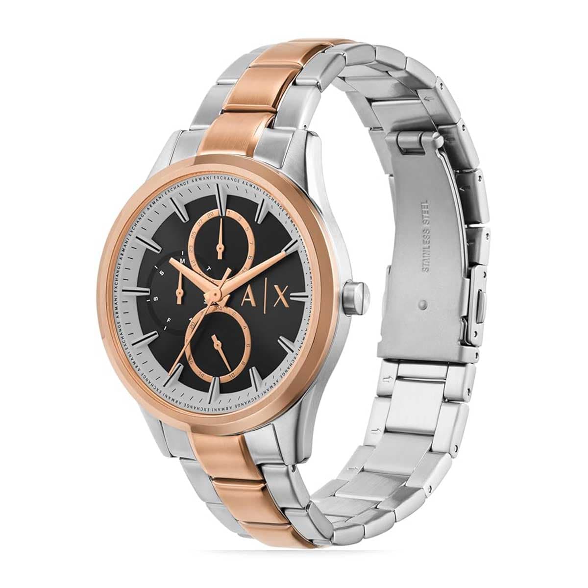 Механические часы ARMANI EXCHANGE AE Часы с кварцевым механизмом черный циферблат мужские - изображение 2